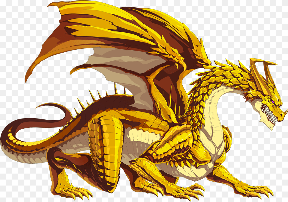Golden Dragon Fategrand Order Wikia Fandom Gold Dragon, Animal, Dinosaur, Reptile Free Png