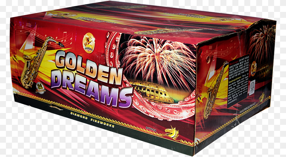 Golden Dream Fireworks, Food, Sweets, Box Free Transparent Png