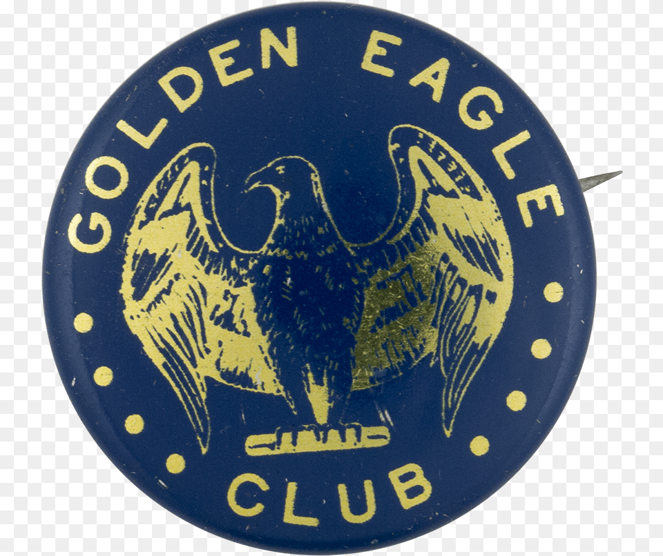 Golden Eagle Club Button Museum Engineer, Badge, Logo, Symbol, Animal Free Transparent Png