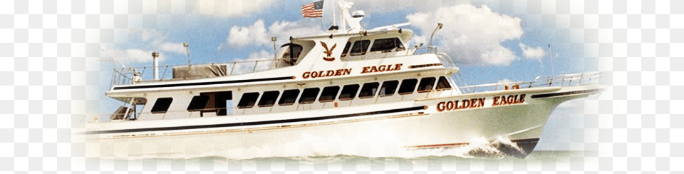 Golden Eagle Is The Premier Charterparty Fishing Boat New Jersey Shores Show Yacht Party, Ferry, Transportation, Vehicle Free Png