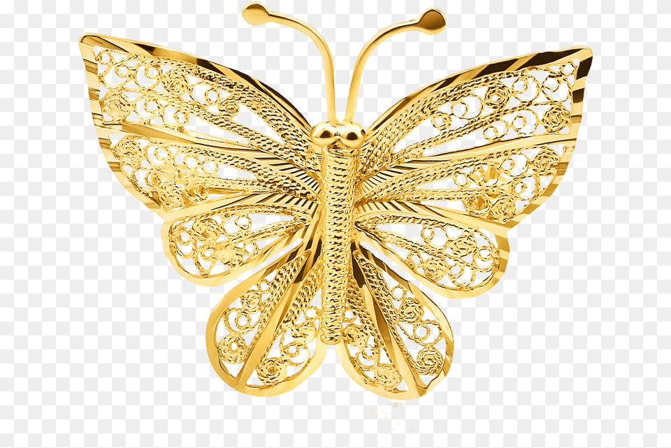 Golden Flare Image Butterfly Gold, Accessories, Jewelry, Brooch, Chandelier Free Png Download