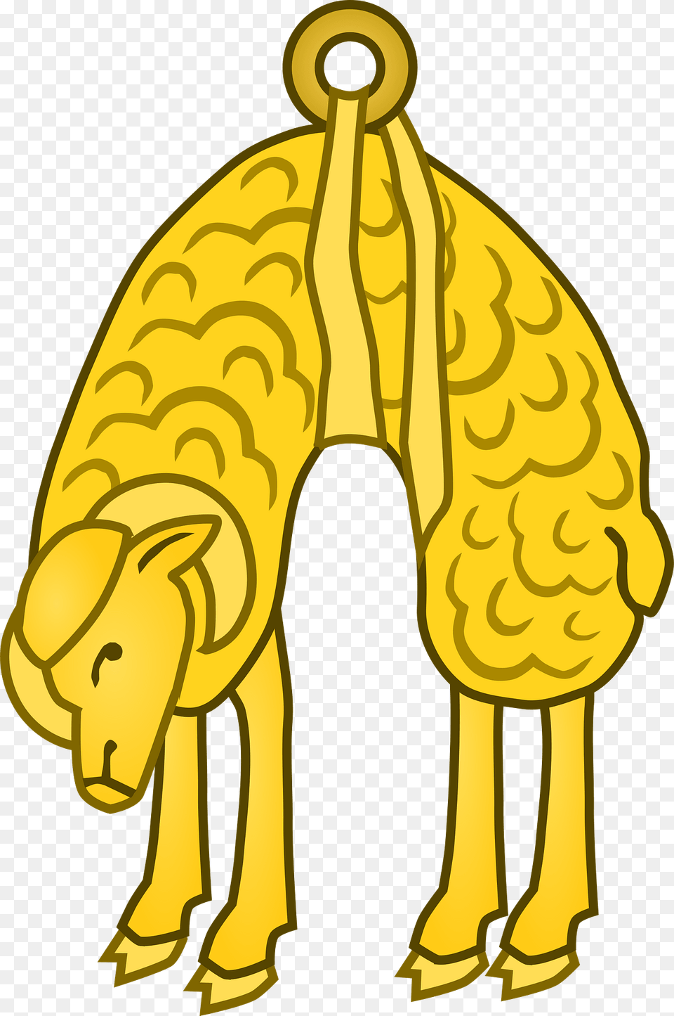 Golden Fleece Clipart, Gold Free Transparent Png