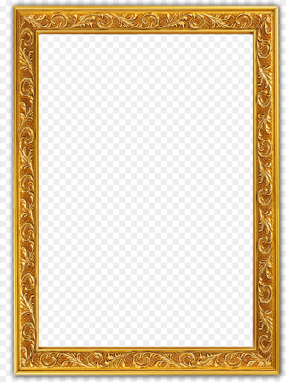 Golden Frame Design Free Transparent Png