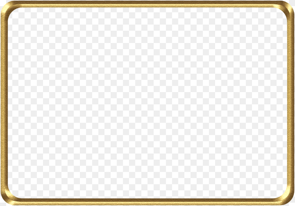 Golden Frame Image, Blackboard Free Png Download