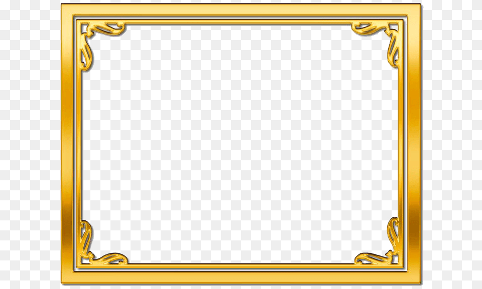 Golden Frame Transpa Image1 Peoplepng Com Certificate Frame Design, Blackboard Free Transparent Png