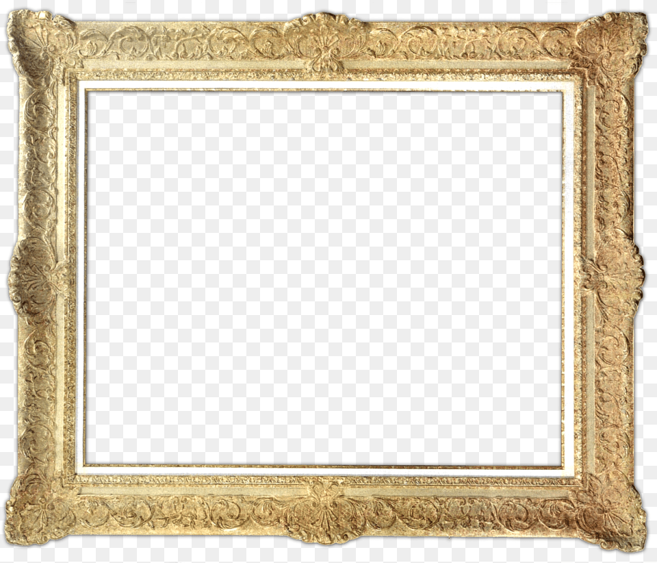 Golden Frame Transparent Clipart Transparent Golden Picture Frame, Blackboard Free Png Download