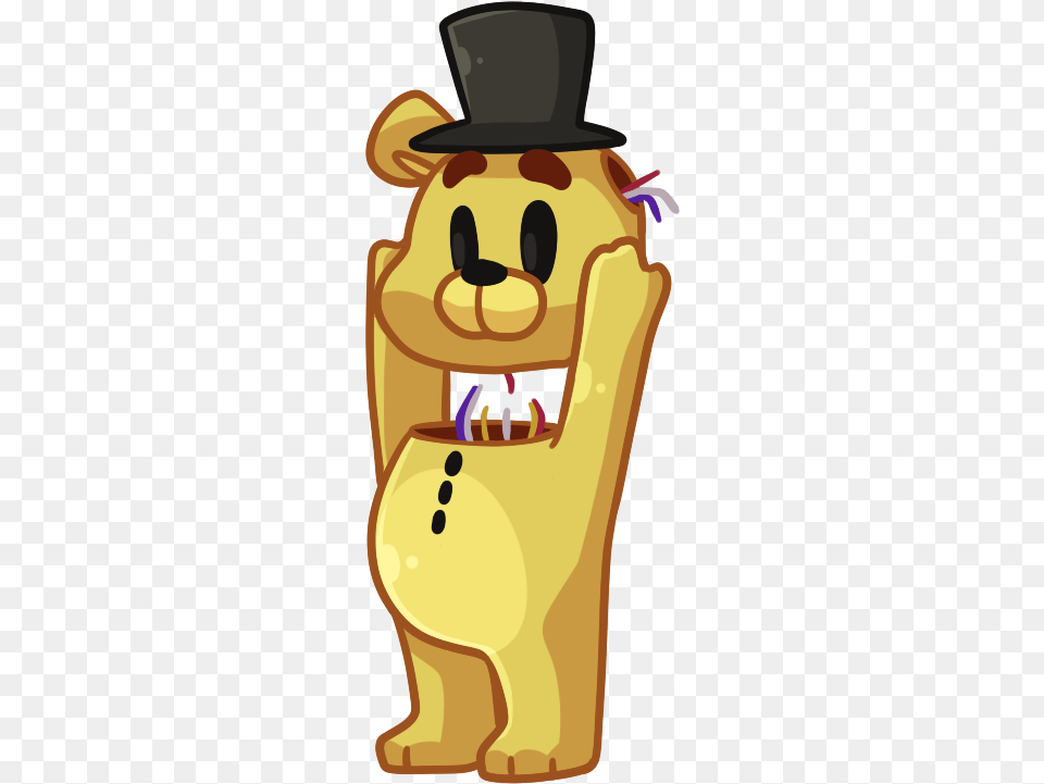 Golden Freddy By Looji Cute Golden Freddy Fnaf Free Png Download