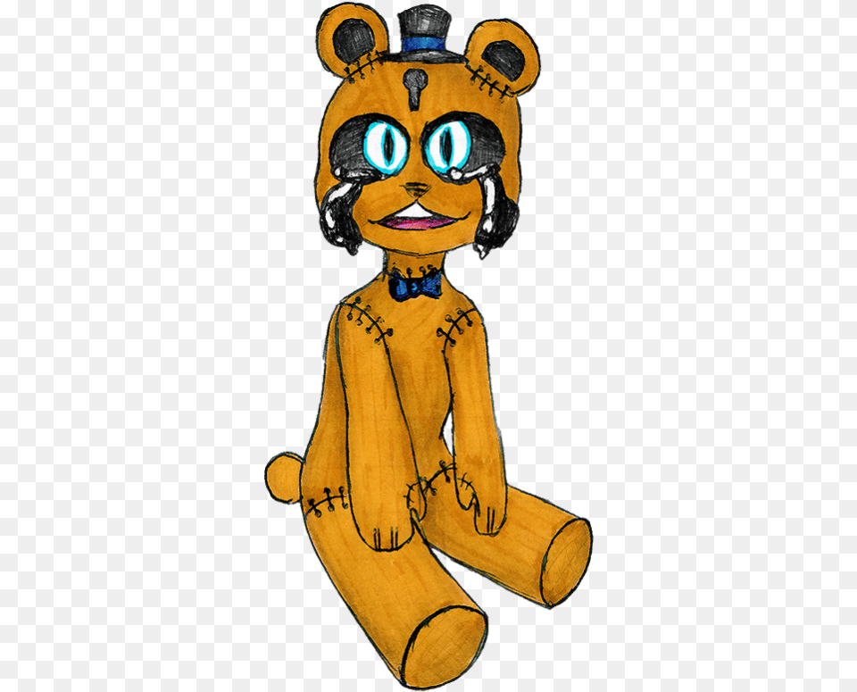 Golden Freddy Cartoon, Person Free Png Download