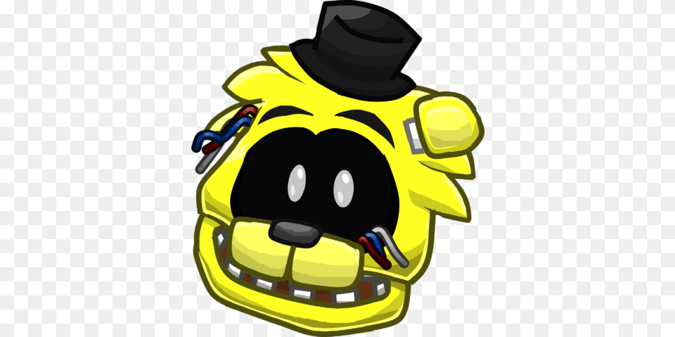 Golden Freddy Five Nights At Freddy39s 2 Club Penguin Club Penguin De Fnaf, Device, Grass, Lawn, Lawn Mower Png Image