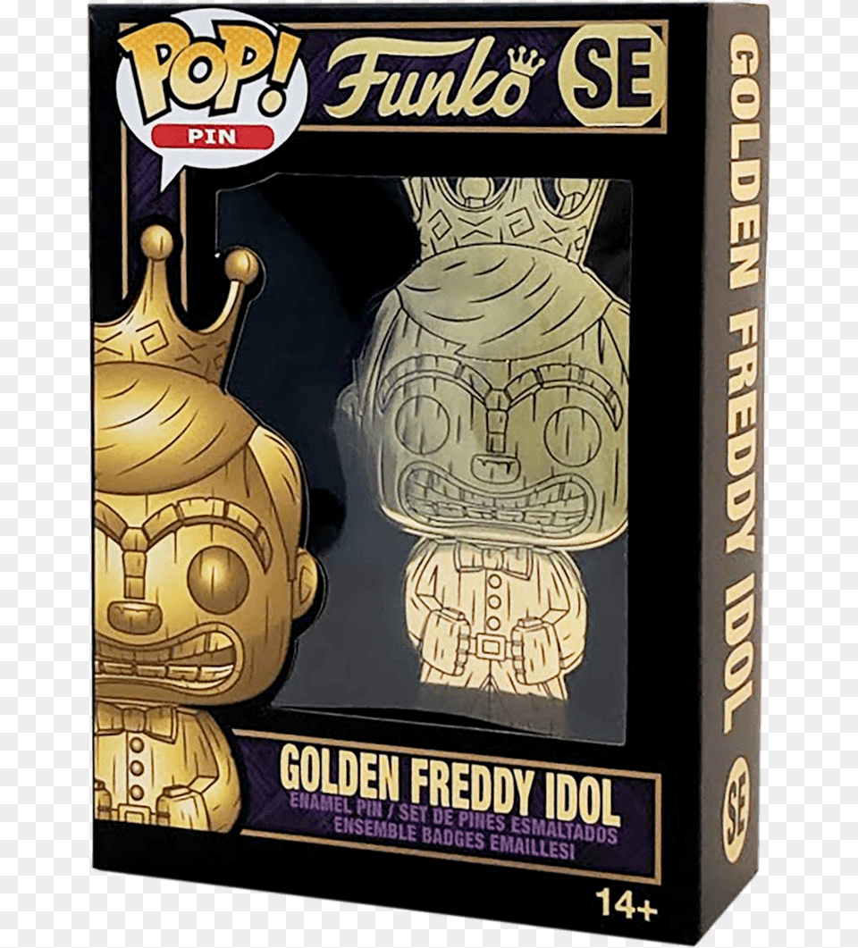 Golden Freddy Funko Pop, Person, Face, Head Free Png Download