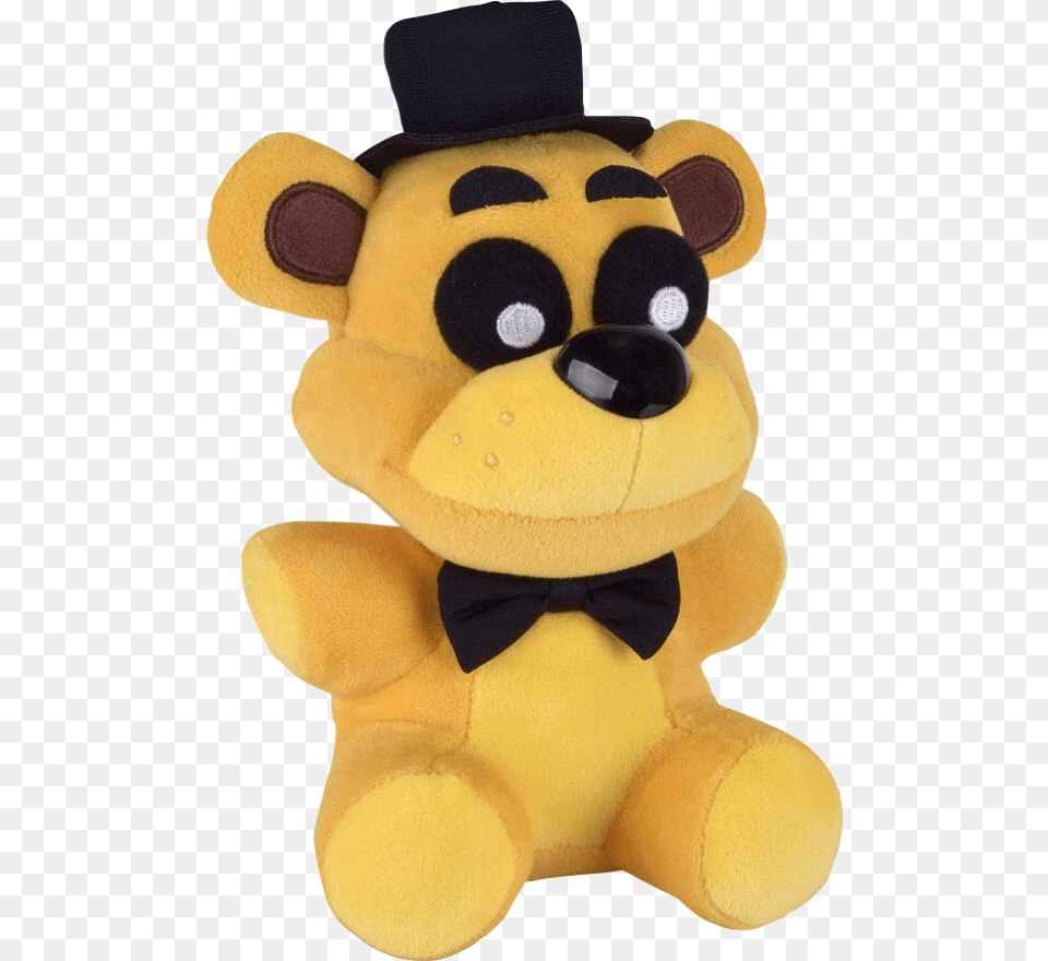 Golden Freddy Plushie Funko Fnaf Golden Freddy Plush, Toy, Accessories, Formal Wear, Tie Png