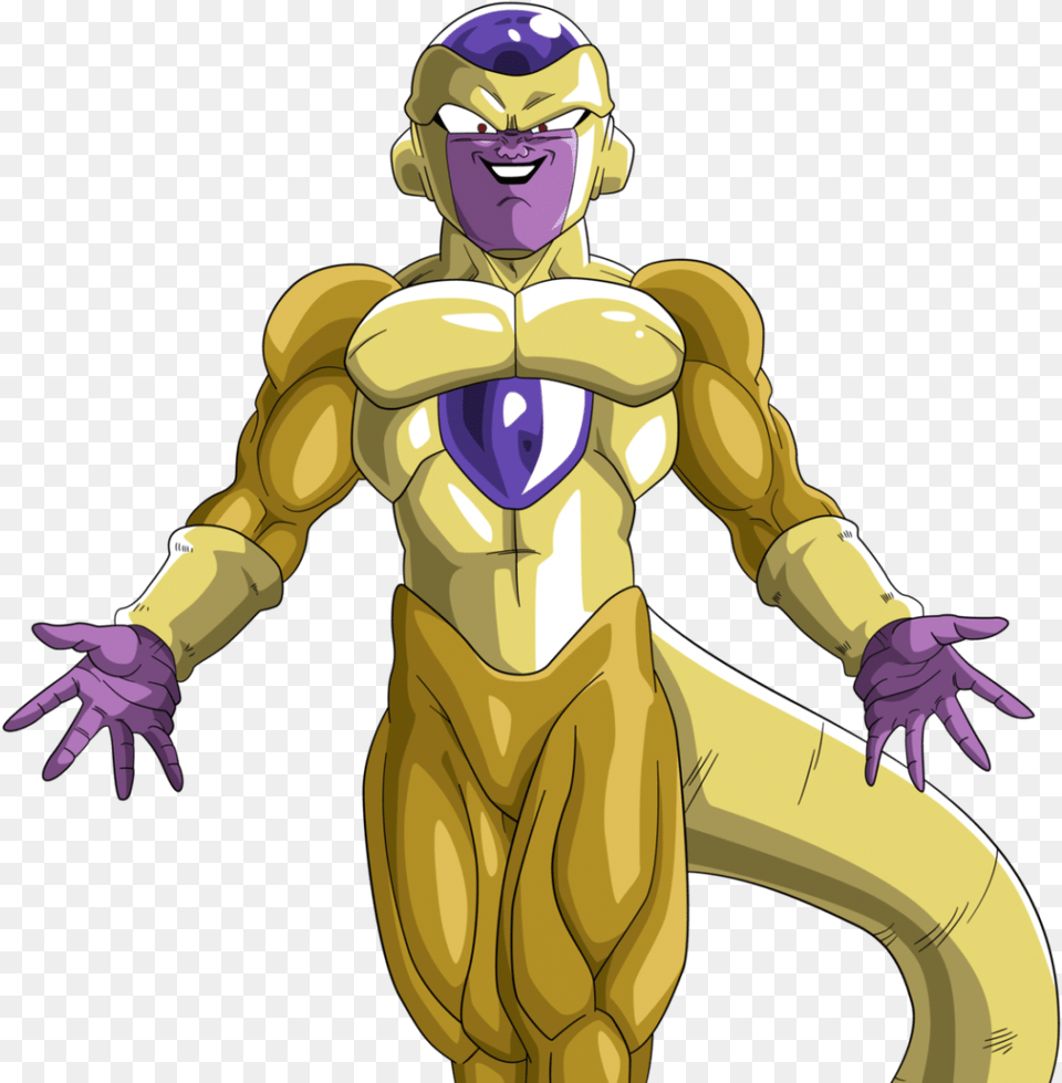 Golden Frieza Dragonball Heroes By Rayzorblade189 D8ulie9 Golden Frieza, Purple, Person, Baby, Costume Free Png