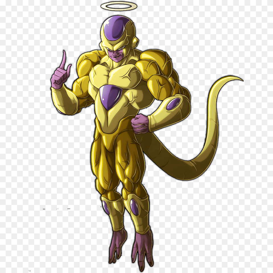 Golden Frieza Full Power, Adult, Female, Person, Woman Free Png Download