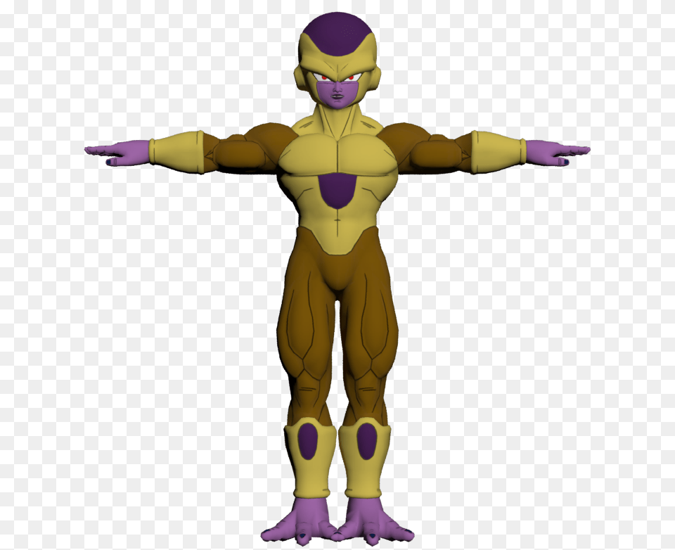 Golden Frieza Image, Person, Face, Head, Cartoon Free Transparent Png