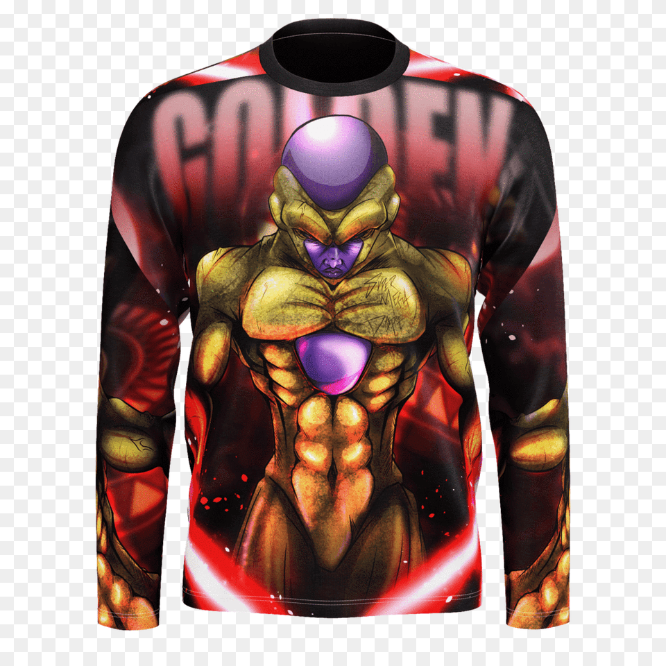 Golden Frieza On Skyou, Clothing, Long Sleeve, Sleeve, Adult Free Png Download