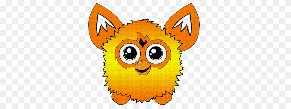 Golden Furbling Furby Furbling Gold Yellow Cute, Art Free Transparent Png