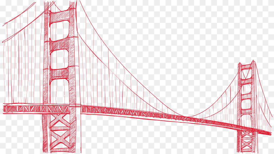 Golden Gate Bridge, Suspension Bridge Free Png Download