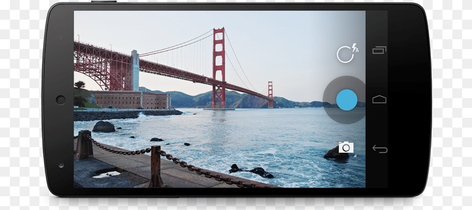 Golden Gate Bridge, Water, Waterfront, Person, Electronics Free Transparent Png