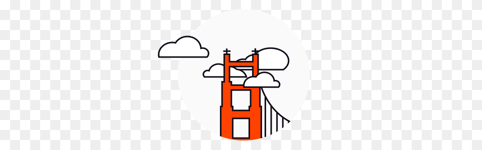Golden Gate Bridge, Utility Pole Png