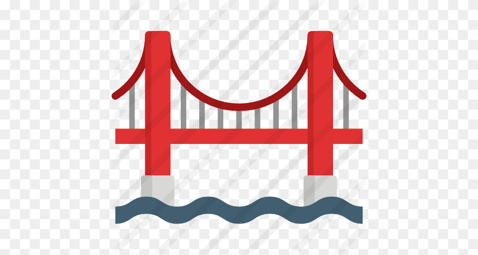 Golden Gate Bridge, Fence, Suspension Bridge Png Image