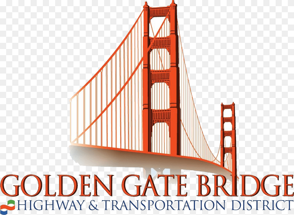 Golden Gate Bridge And Transportation District Valentine, Suspension Bridge Free Transparent Png