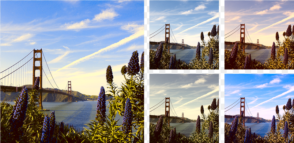 Golden Gate Bridge Download Golden Gate Bridge, Art, Collage, Plant, Tree Free Png