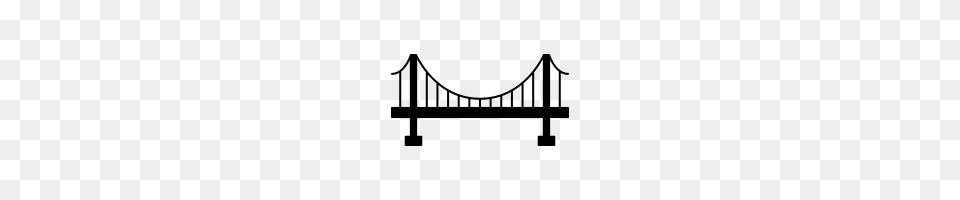 Golden Gate Bridge Icons Noun Project, Gray Free Transparent Png