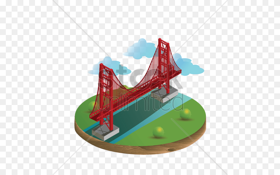 Golden Gate Bridge Vector Image, Arch, Architecture, Arch Bridge, Drawbridge Free Png