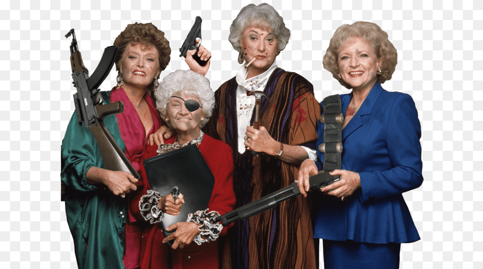 Golden Girls, Adult, Person, People, Woman Free Png Download