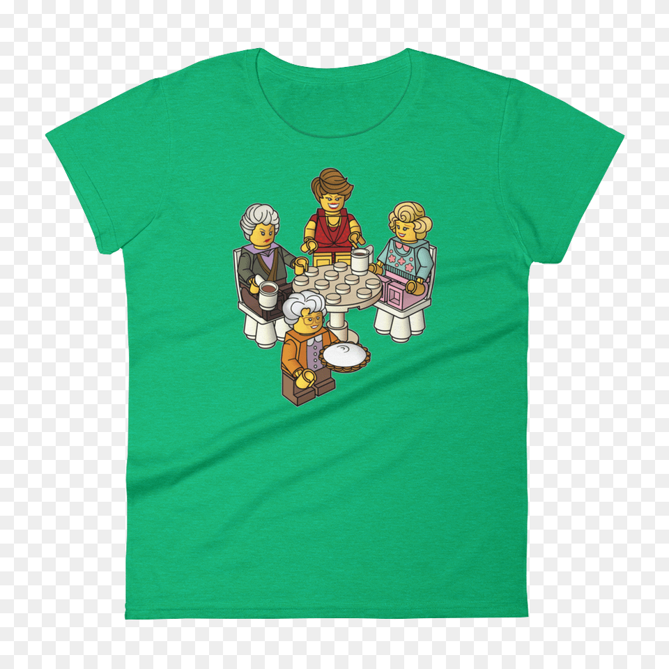 Golden Girls Blocks, Clothing, T-shirt, Baby, Person Png Image