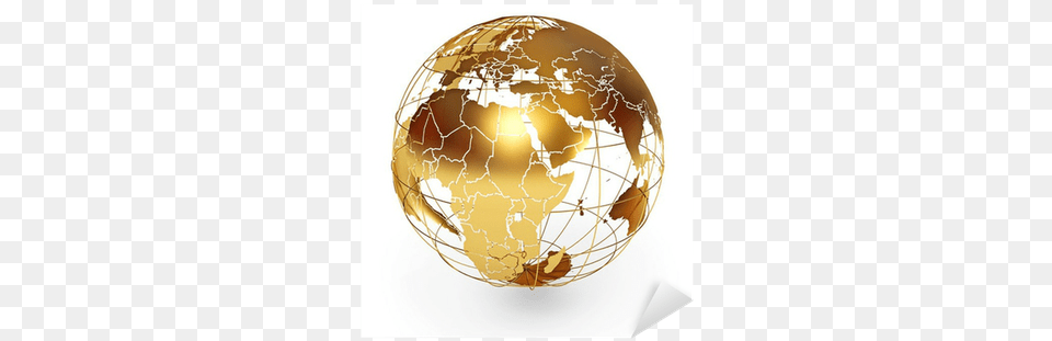 Golden Globe Icon Isolated We Live To Change Transparent Background Globe Icon, Astronomy, Outer Space, Planet, Chandelier Free Png Download