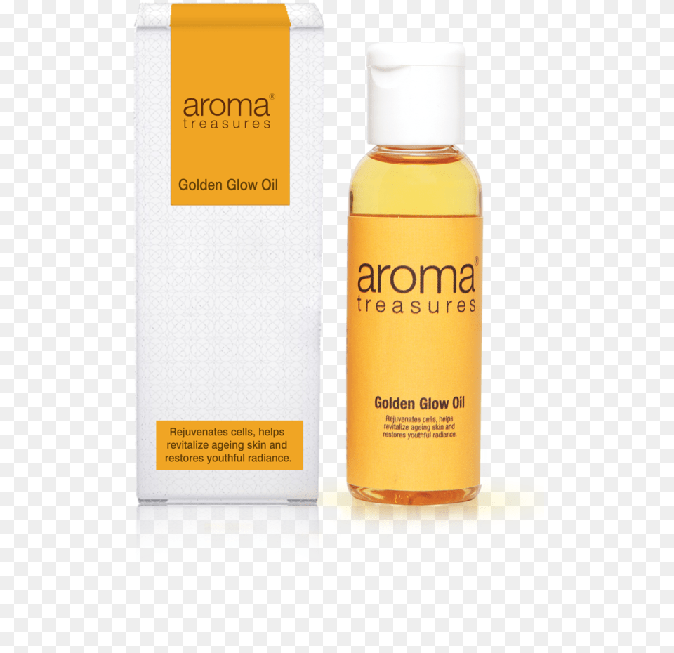 Golden Glow Oil Aroma Treasures Refreshing Bloom Oil At Nykaa Best, Bottle, Cosmetics, Perfume Free Png Download