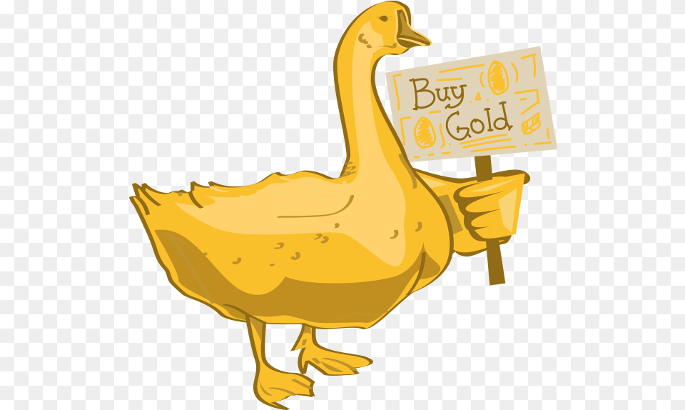 Golden Goose Digital Marketing Co Duck, Animal, Bird, Fish, Sea Life Free Png Download