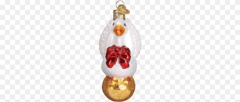 Golden Goose Ornament Bassett Hound Glass Ornament By Old World Christmas, Nature, Outdoors, Winter, Snow Png Image