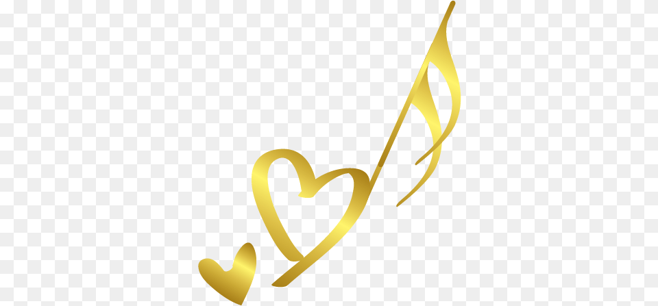 Golden Heart, Smoke Pipe Png Image