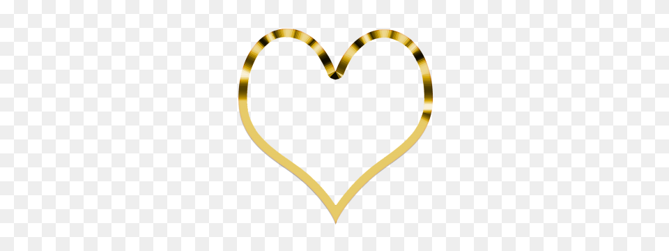 Golden Heart Simpl, Bow, Weapon Png