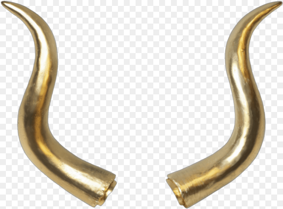 Golden Horns Chifres Douradofreetoedit Golden Horns, Smoke Pipe Png