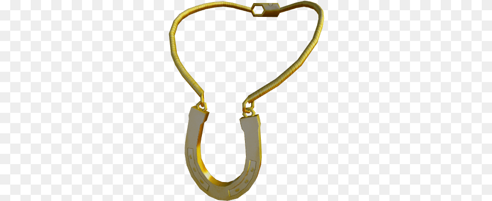 Golden Horseshoe Necklace Keychain, Accessories, Jewelry, Electronics, Hardware Png