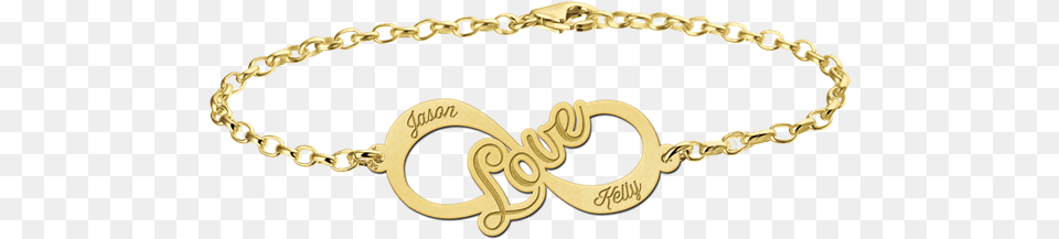 Golden Infinity Bracelet Love Gold Zodiac Bracelet, Accessories, Jewelry, Necklace Png