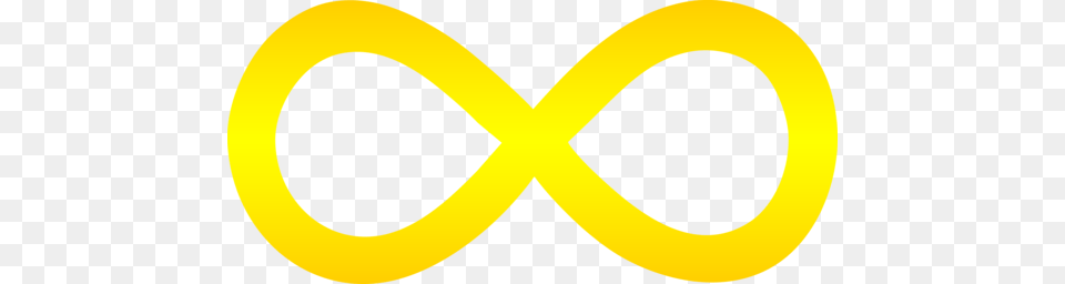Golden Infinity Symbol, Logo Free Png