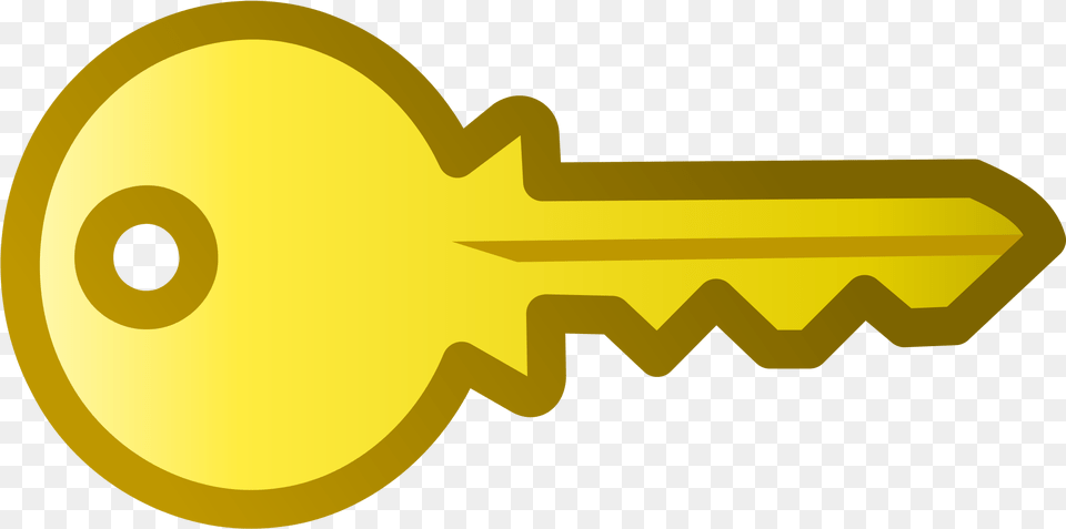 Golden Key Icon Icon Gold Key, Smoke Pipe Free Transparent Png