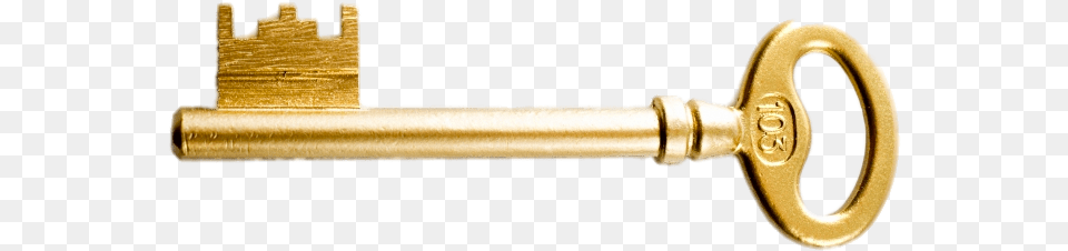 Golden Key Image With Transparent Background Golden Key No Background, Smoke Pipe Png