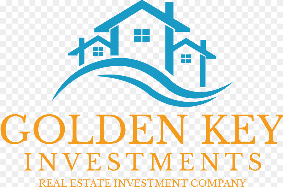 Golden Key Investments Logo Graphic Design, Advertisement, Poster, Book, Publication Free Png Download