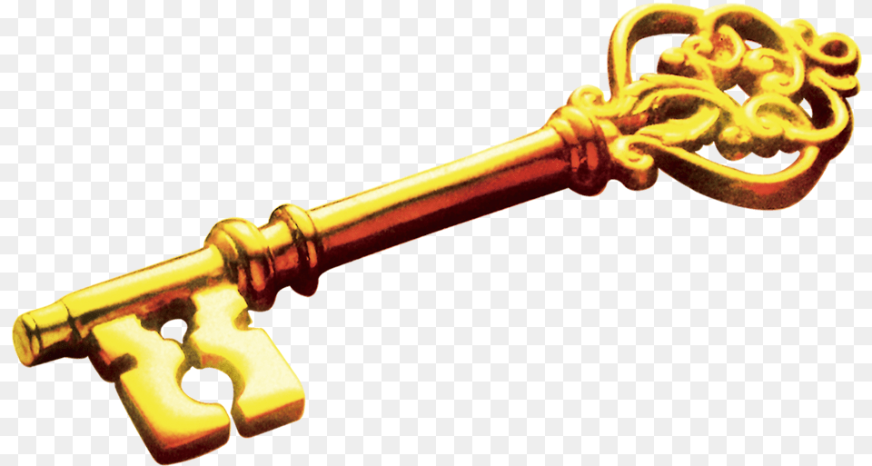 Golden Key Picture Golden Key Transparent Background, Smoke Pipe Free Png