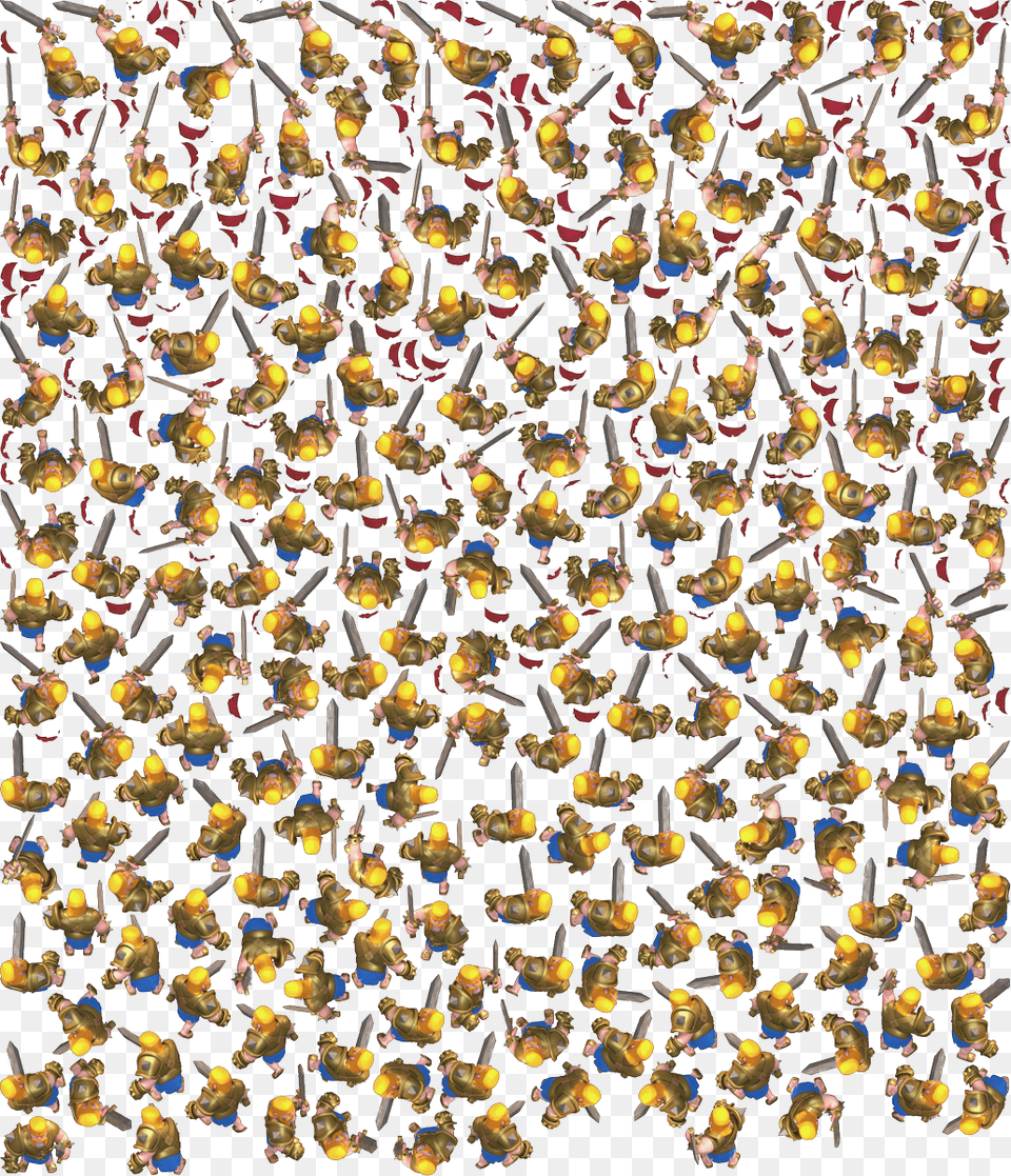 Golden Knight Clash Royale, Paper, Confetti, Person Free Png