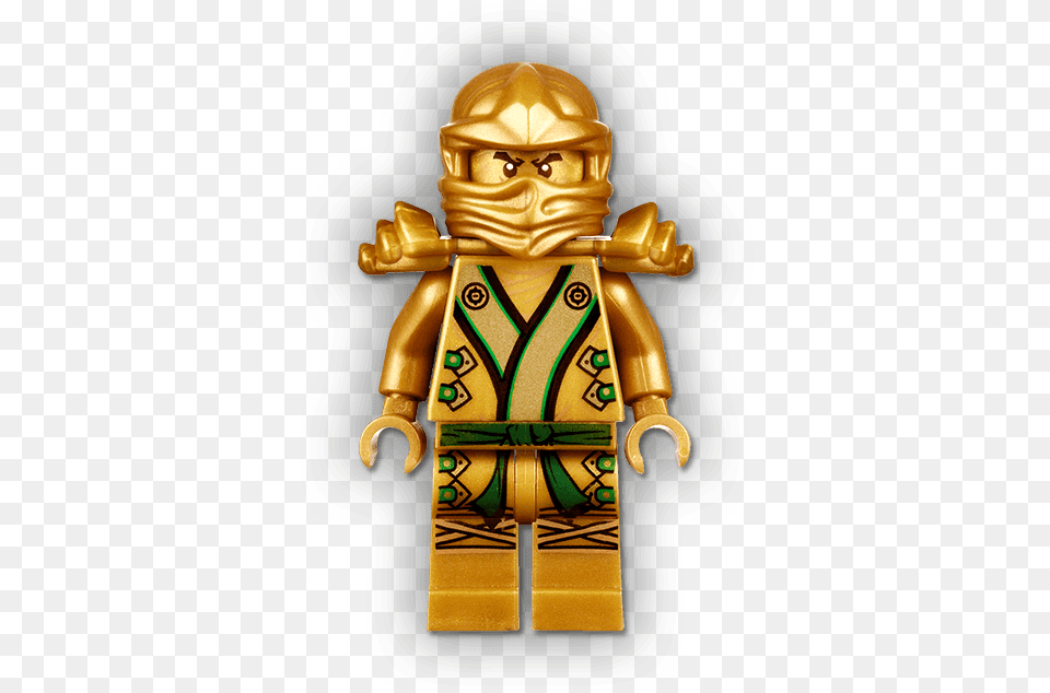 Golden Lego Ninja, Emblem, Symbol, Figurine, Baby Free Png