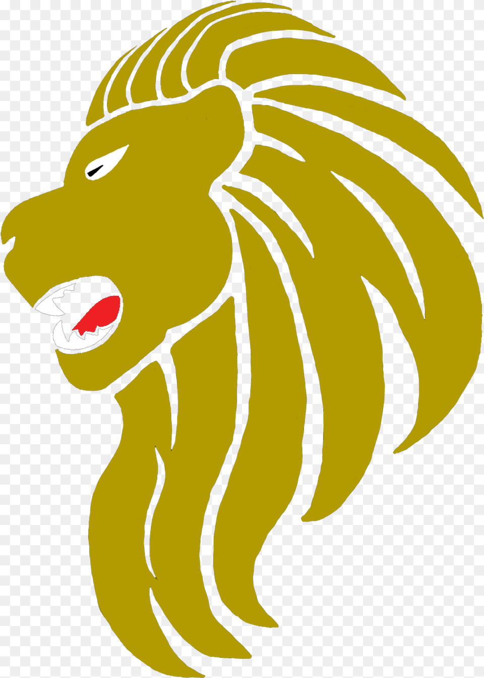 Golden Lion Head Clipart, Banana, Food, Fruit, Plant Png