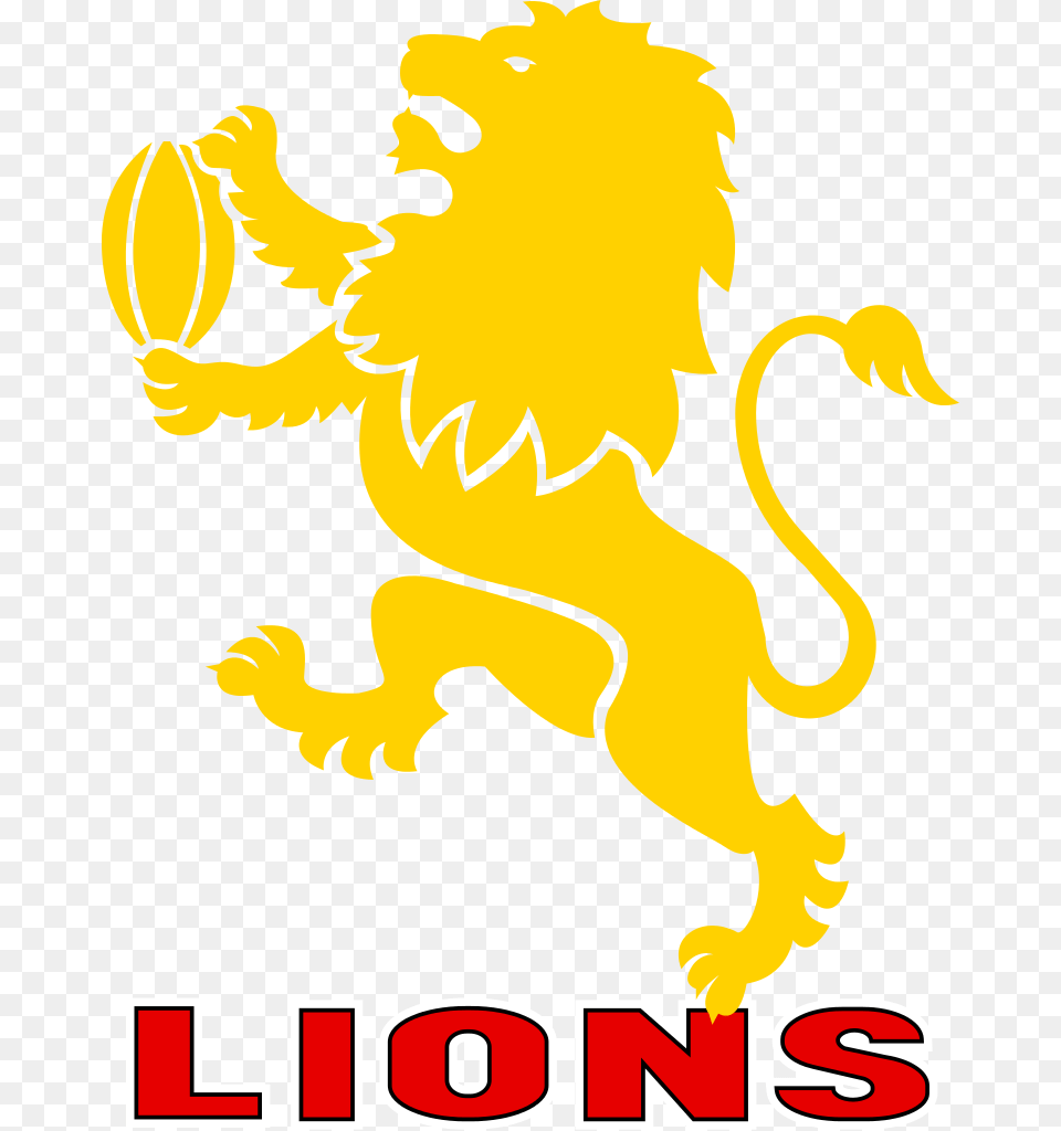 Golden Lions Rugby Logo, Animal, Lion, Mammal, Wildlife Png