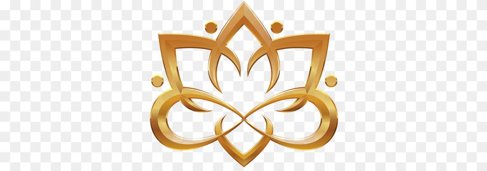 Golden Lotus Logo Golden Lotus Symbol, Emblem Free Png Download