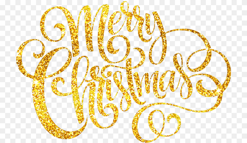 Golden Merry Christmas Merry Christmas Transparent Background Gold, Calligraphy, Handwriting, Text, Cross Free Png